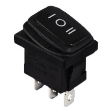 Перекидной переключатель TNSy KCD1-2-103W B/B IP65 черный (TNSy5500697)