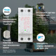 Реле напряжения ZUBR MF2-50 red