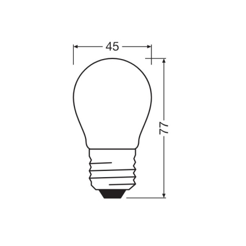 Светодиодная лампочка Osram 4099854546761 E27 1x7W 3000K 1055Lm IP20