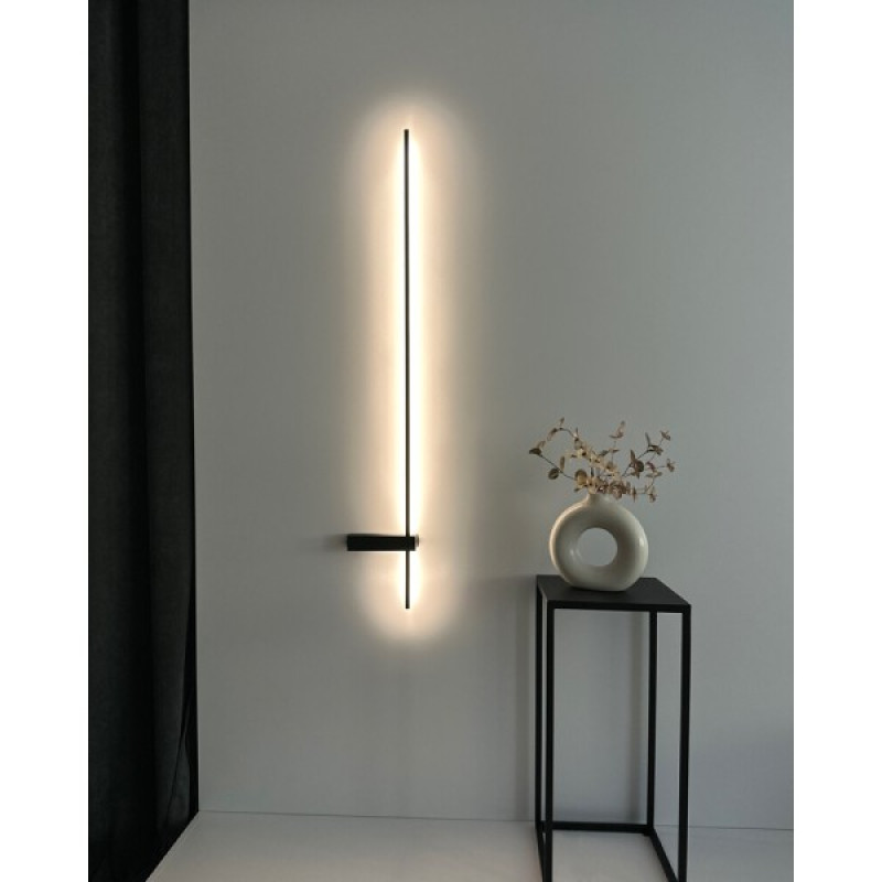 Бра, настенный светильник Nowodvorski 10852 Motive M LED 1x11W 4000K 410Lm IP20 черный