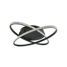 Люстра Goldlux 336729 Diana LED 1x34W 4000K 4500Lm IP20 чорна