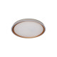 Потолочный светильник Italux PLF-63728-3K4K6K-GD-WH-SL Rende LED 1x47W 3000K/4000K/6000K 6500Lm IP44 золотой
