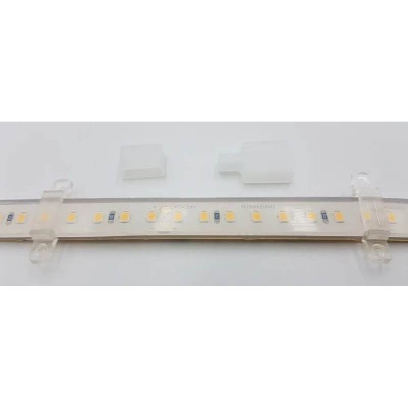 LED лента RISHANG 128-2835-24V-IP68 12W 1535Lm 4000K 5м (RDA2C8TC-A)