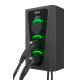 Комерційна зарядна станція Octa Energy SW322-S-C2-C2 Smart Wall на 22кВт (розетка 1ф + Type 2 + Type 2)