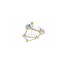 Люстра Pikart 21868-1 Cephus E14 5x60W IP20 латунная