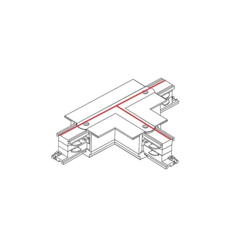 Соединитель Nowodvorski 8248 CTLS Recessed Power T Connector Left 1 T-R1 IP20 черный