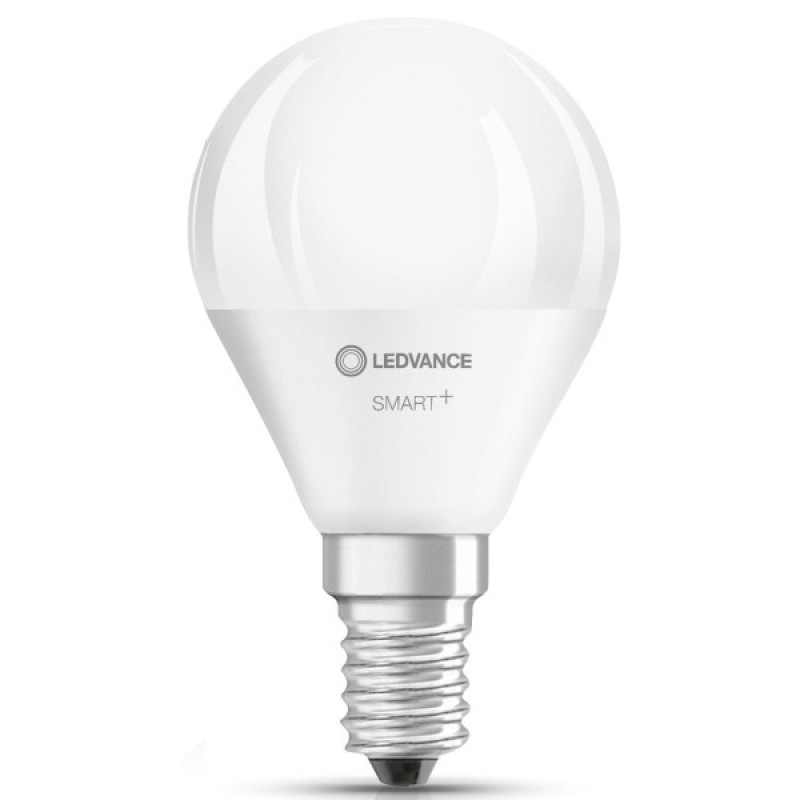 Диммируемая лампа Ledvance Smart WiFi P40 5W/827 230V TW FR E14 4х1 LEDV (4058075485617)