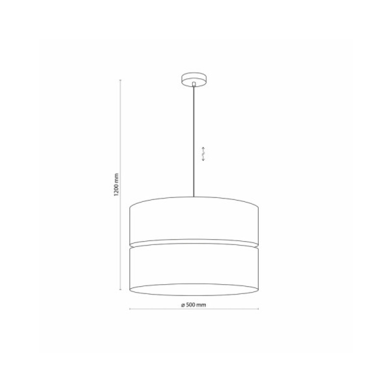 Подвесной светильник, люстра TK Lighting 5773 Eco E27 3x15W IP20