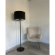 Торшер Nowodvorski 11663 Amarela E27 1x25W IP20 графитовый