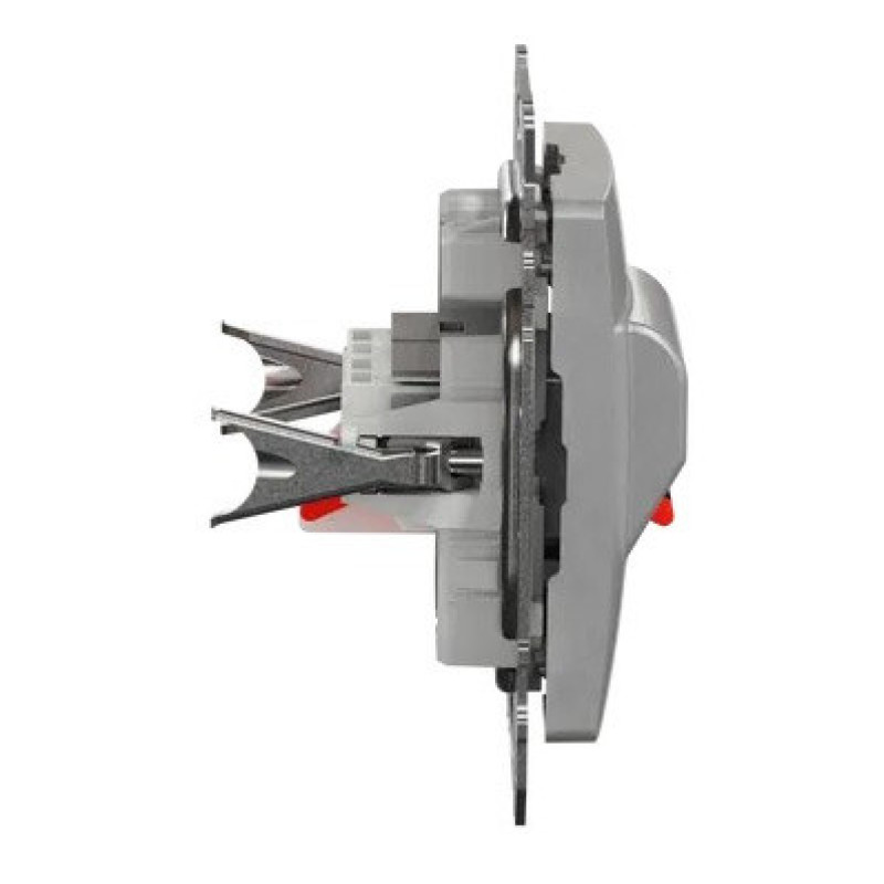 Аудиорозетка Schneider Electric Sedna Design & Elements алюминий SDD113411