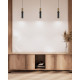 Подвесной светильник, люстра Italux PND-14290-1-BRO-BK Isidora GU10 1x25W IP20 черный