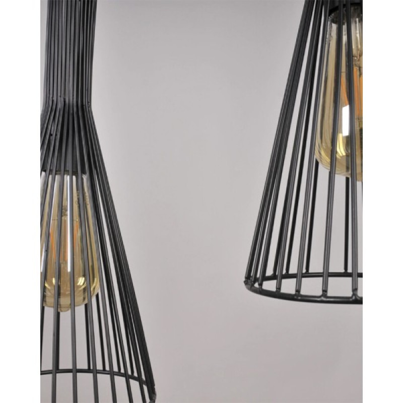 Подвесной светильник, люстра Goldlux 328359 Tiana E27 1x20W IP20 черный
