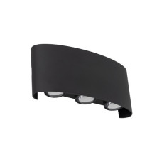Вуличний світильник TK Lighting 18181 Arrow LED 6x1W 3000K 480Lm IP54 чорний