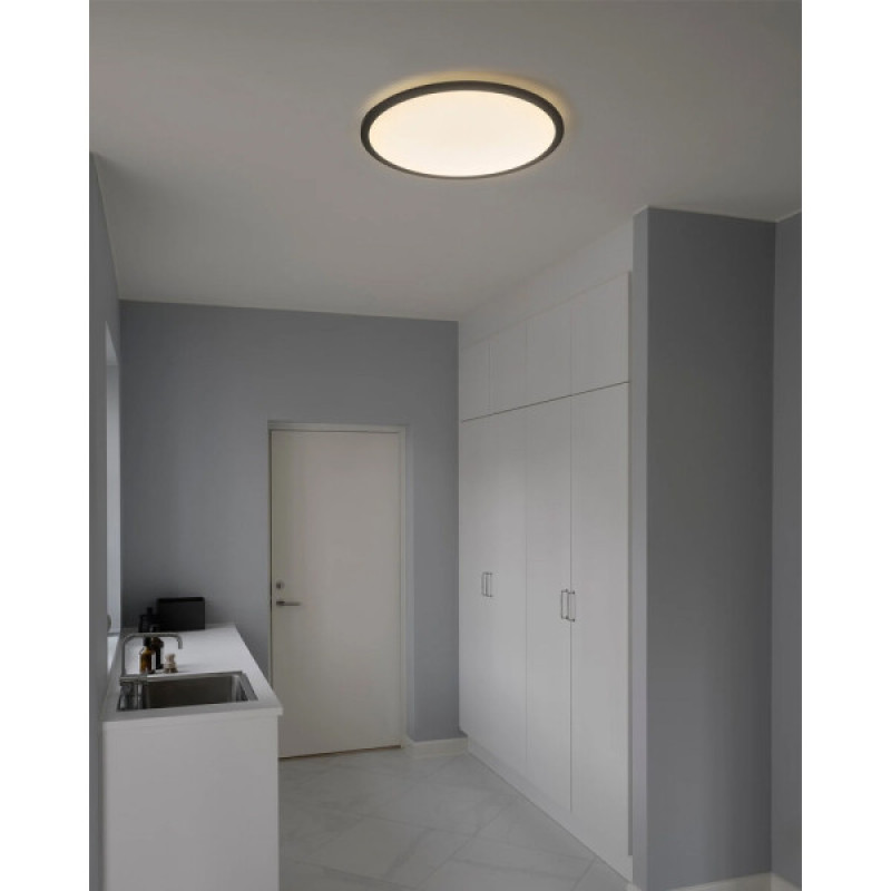 Світильник стельовий Nordlux 50066103 Oja LED 1x28W 2700K 3200Lm IP20 чорний