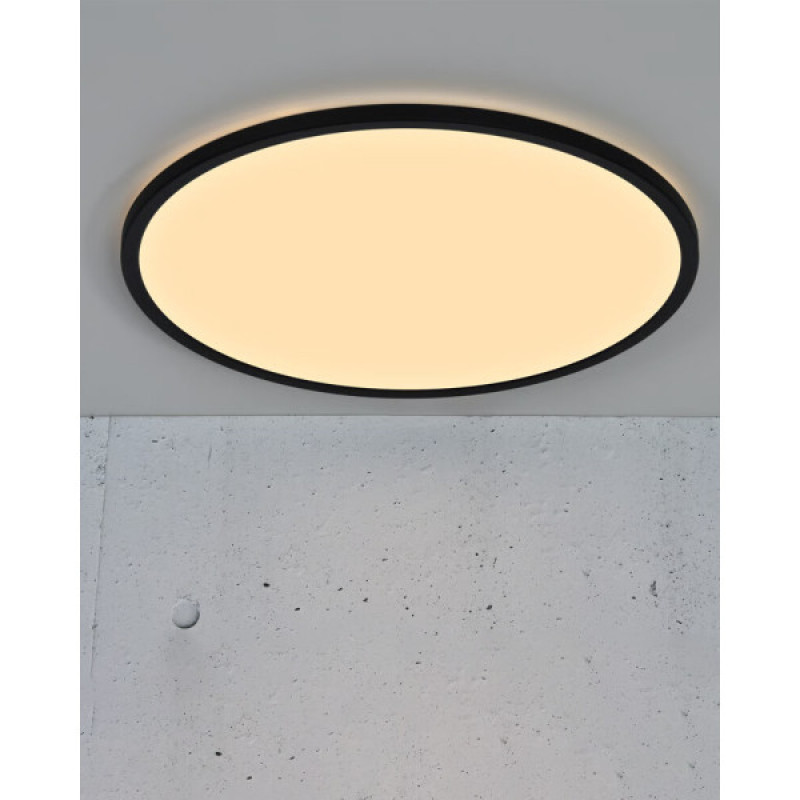 Світильник стельовий Nordlux 50066103 Oja LED 1x28W 2700K 3200Lm IP20 чорний