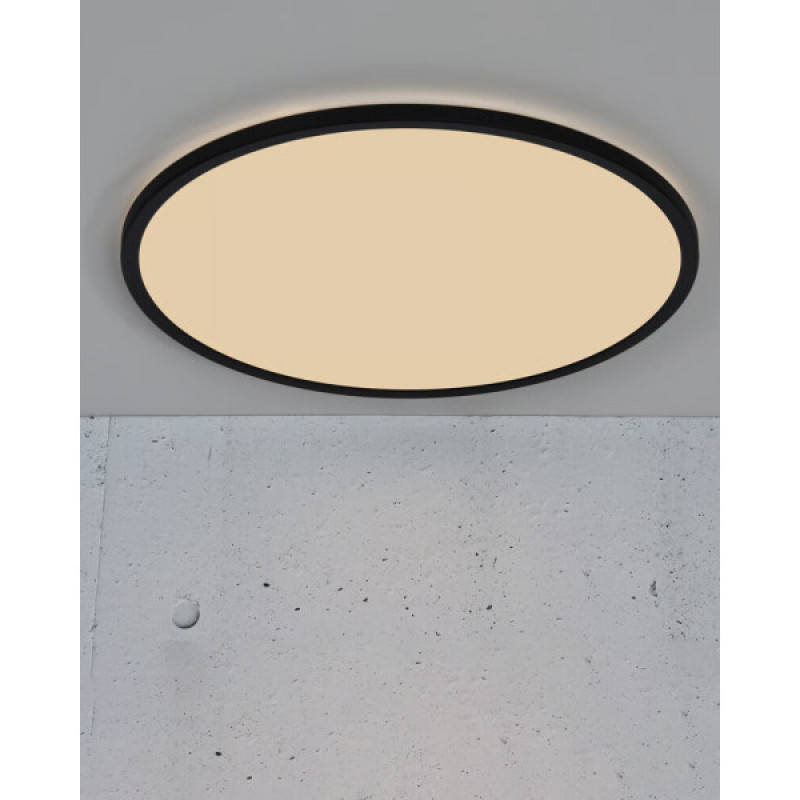 Світильник стельовий Nordlux 50066103 Oja LED 1x28W 2700K 3200Lm IP20 чорний