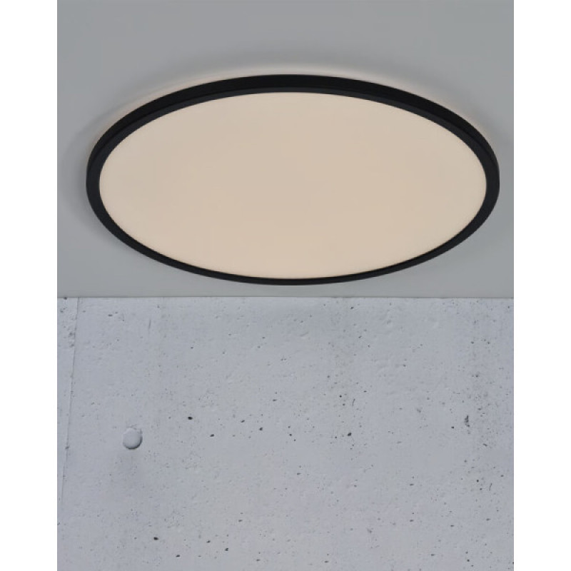 Світильник стельовий Nordlux 50066103 Oja LED 1x28W 2700K 3200Lm IP20 чорний