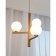 Підвісний світильник, люстра TK Lighting 6799 Estera G9 3x8W IP20 бежевий