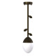 Люстра Pikart 35246-4 Burgeon 3 E14 1x60W IP20 коричневая