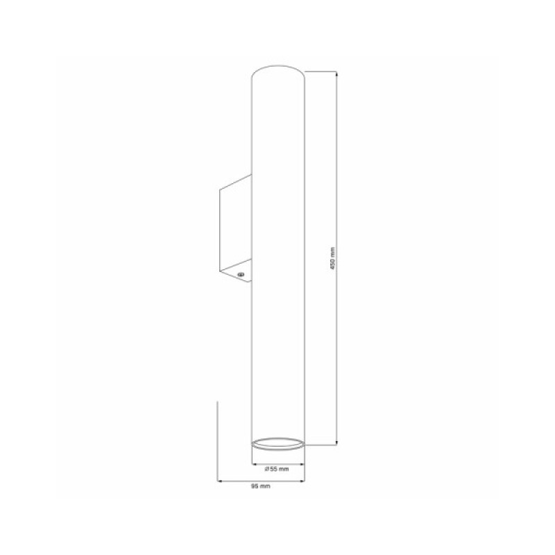 Бра, настенный светильник Goldlux 326119 Lungomare GU10 2x10W IP20 Медный