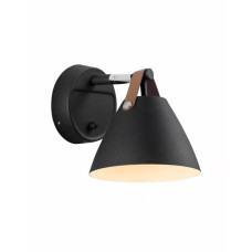 Бра, настенный светильник Nordlux 84291003 Strap GU10 1x8W IP20 черный