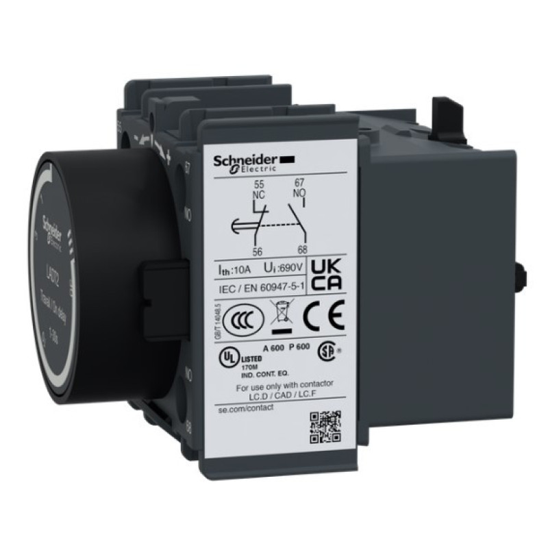 Приставка выдержки времени на включение Schneider Electric LADT2