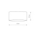 Точечный светильник Nowodvorski 8202 Flea GX53 1x12W IP20 Белый