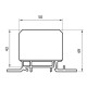 Розподільний блок ETI 001102403 EDBM-6 (192А 1x4-70; 2x4-50; 1x4-25)