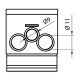 Розподільний блок ETI 001102403 EDBM-6 (192А 1x4-70; 2x4-50; 1x4-25)