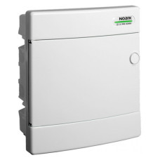 Модульный щиток NOARK PNF 8W белые двери 8м IP40 (101517)