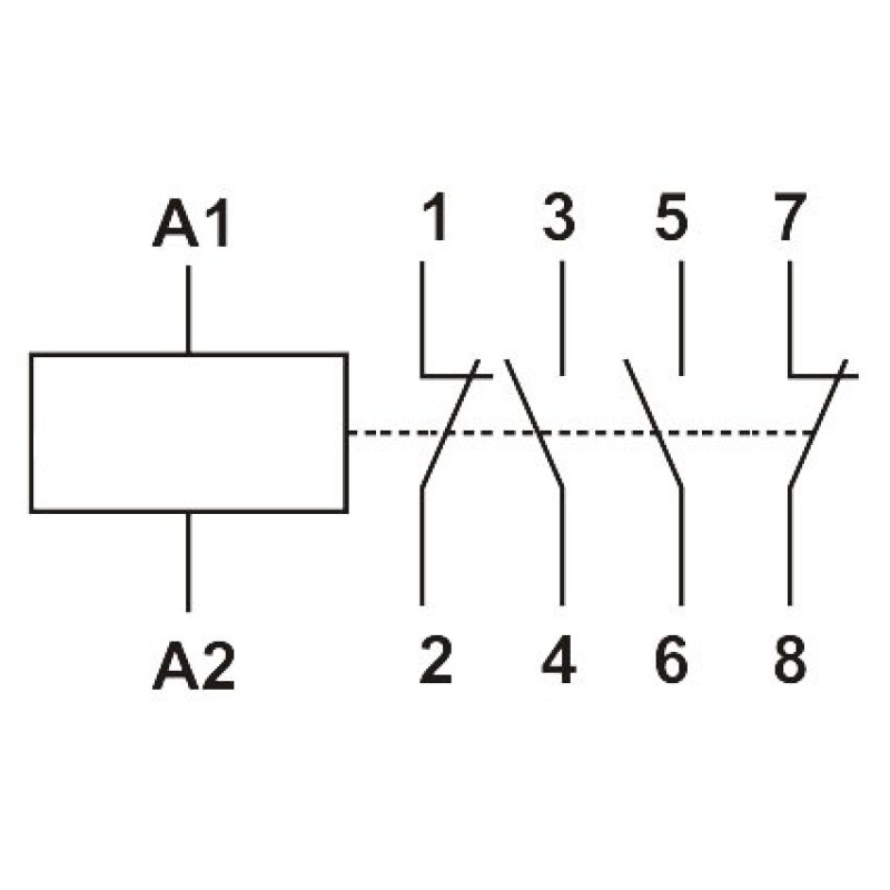 Контактор Promfactor MCF3 16A 2NO 2NC 230В (MCF31622230)