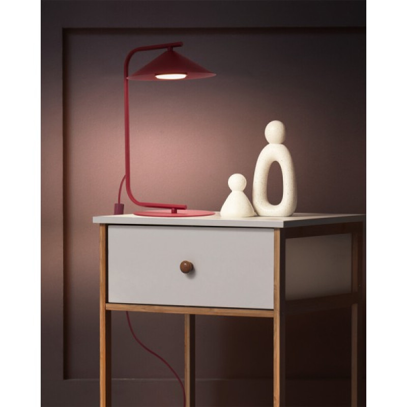 Настольная лампа TK Lighting 16215 Lume GX53 1x11W IP20 бургунди