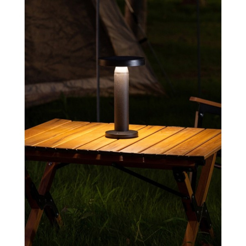 Вуличний світильник на сонячній батареї Zuma Line 5905316666399 Carli LED 1x2W 2700K 180Lm IP44 чорний