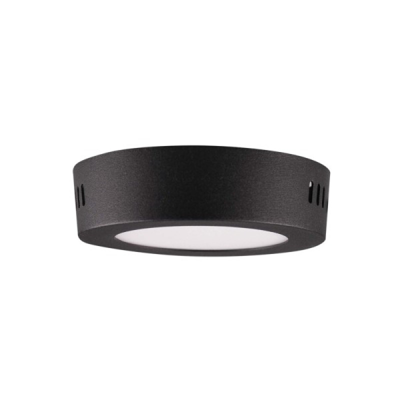 Світильник стельовий Goldlux 336040 Rigel LED 1x4.8W 4000K 550Lm IP20 чорний
