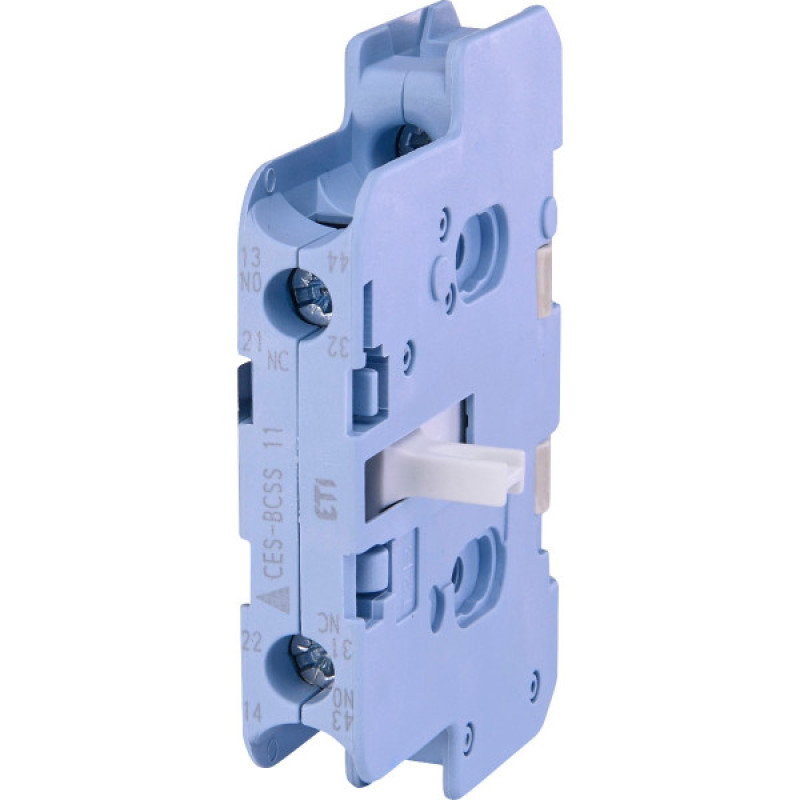 Бічний блок контактів ETI 004646577 CES-BCSS 11 (1НО+1НЗ 1-й рівень 5.6A 230V)