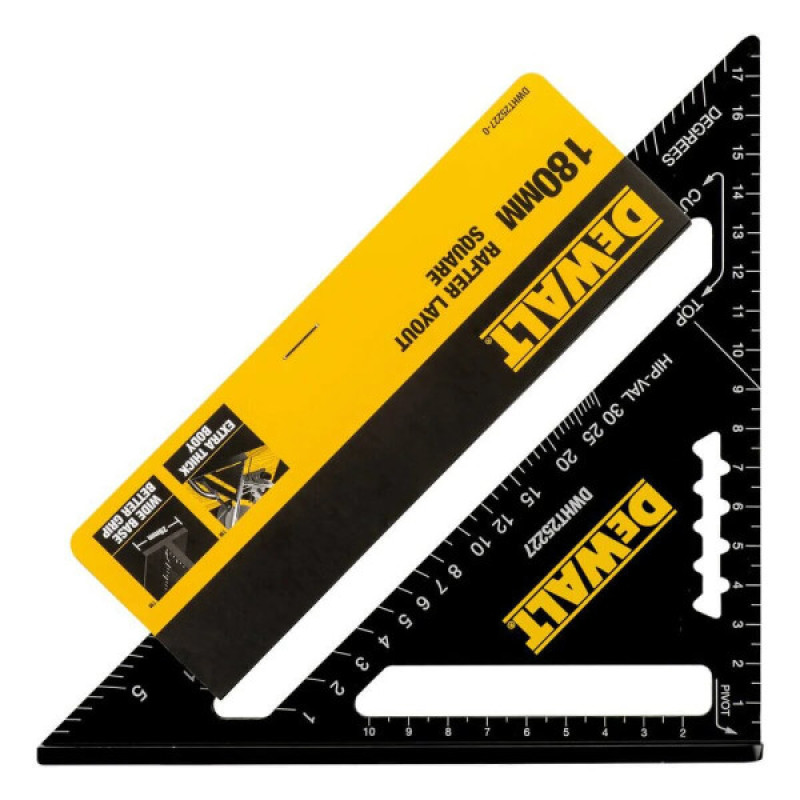 Металевий косинець DeWALT DWHT25227-0 180x180мм для покрівельних робіт