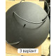 Подвесной светильник, люстра Nowodvorski 38030 Hermanos III GU10 3x10W IP20 черный