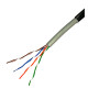 Сетевой кабель витая пара для наружных работ GEAR CAT.5E UTP-COPPER-4Px2x0.51 Outdoor PVC+PE (305 м.)