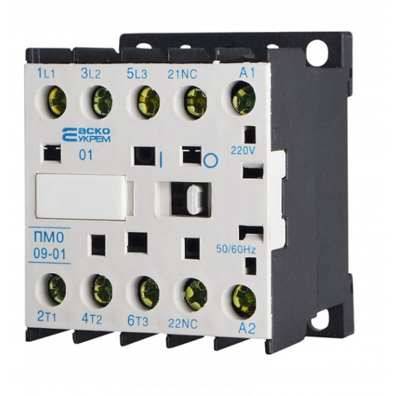 Миниконтактор Аско-Укрем ПМ 0-09-01 M7 220В LC1-K0901 (A0040010038)