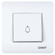 Вимикач дверного дзвоника Chint NEW3 білий (715387)