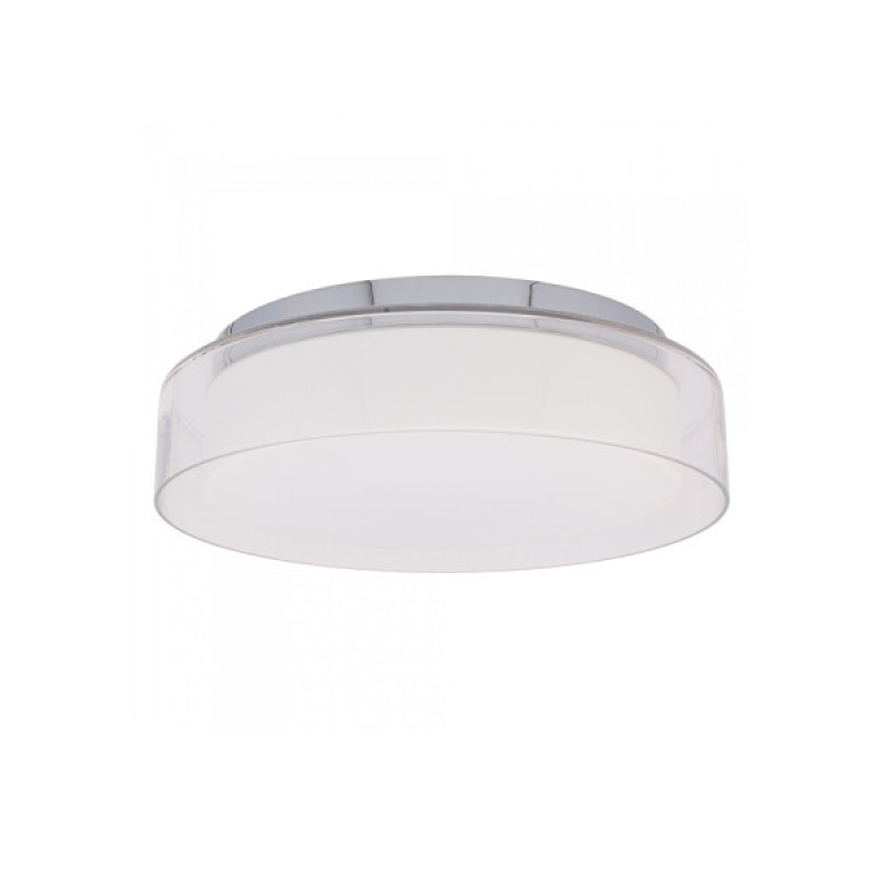 Світильник стельовий Nowodvorski 8174 Pan LED 1x17W 4000K 1000Lm IP44 білий