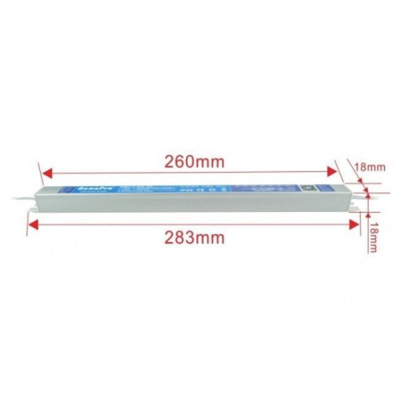 Блок питания NeonPro Slim 30W DC24V (TL-24E30)