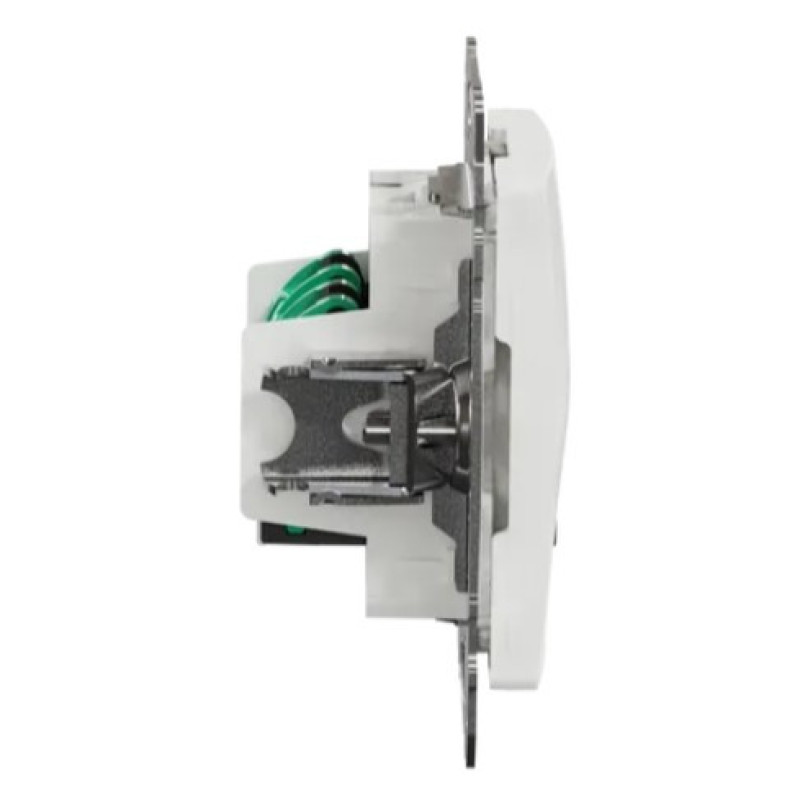 Двойная компьютерная розетка Schneider Electric Sedna Design & Elements RJ45 кат. 5е UTP белая SDD111452