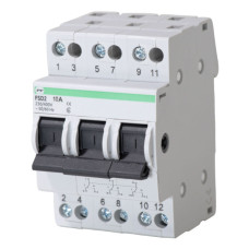 Переключатель нагрузки Promfactor FSD2 3P 10A 1-0-2 (FSD23010)