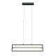 Светильник LED smart PRADA-P+пульт 90W 3000-5000K IP20 прямоугольник черно-золотой Violux ( 220745 )