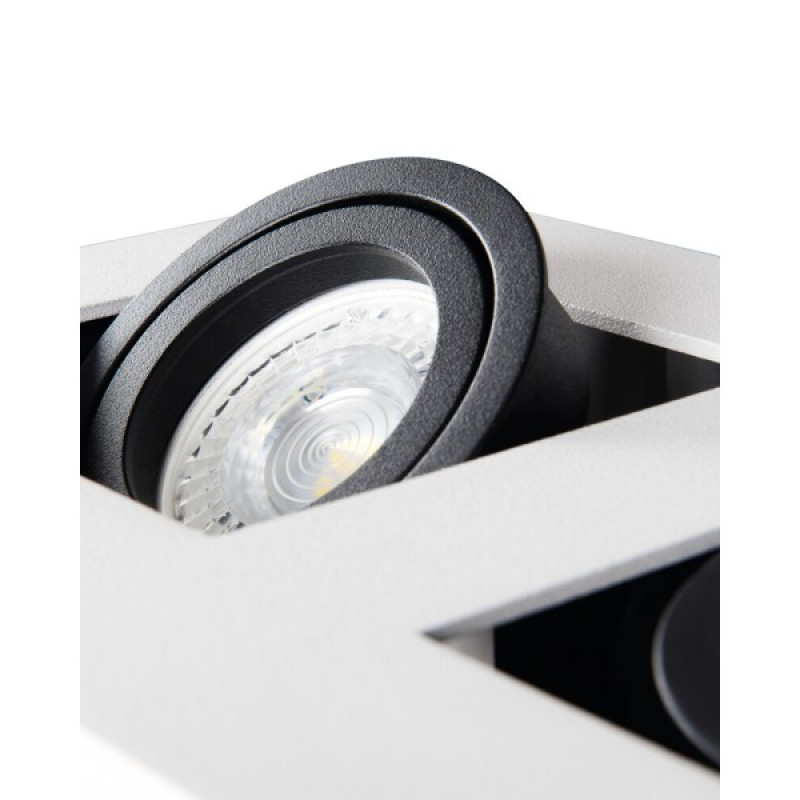 Точковий світильник Kanlux 26833 Stobi GU10 2x10W IP20 білий