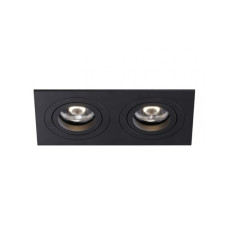 Точечный светильник Kloodi KD-BASE SQ92x175 GU10 BK 2x10W IP20 черный