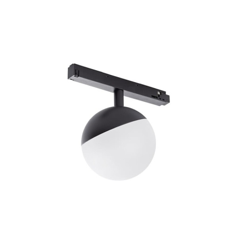 Магнитный трековый светильник Nowodvorski 10647 LVM Lid LED 1x8W 4000K 650Lm IP20 черный